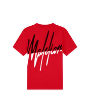 Malelions Men Split T-Shirt | Red/White