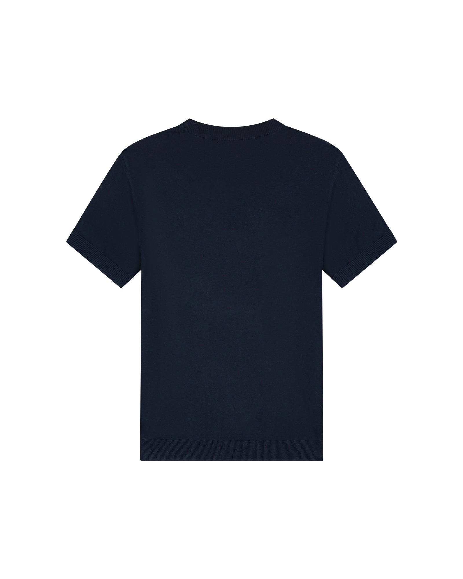 Malelions Men Knitted T-Shirt | Navy