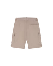 Malelions Men Signature Patch Cargo Shorts | Taupe