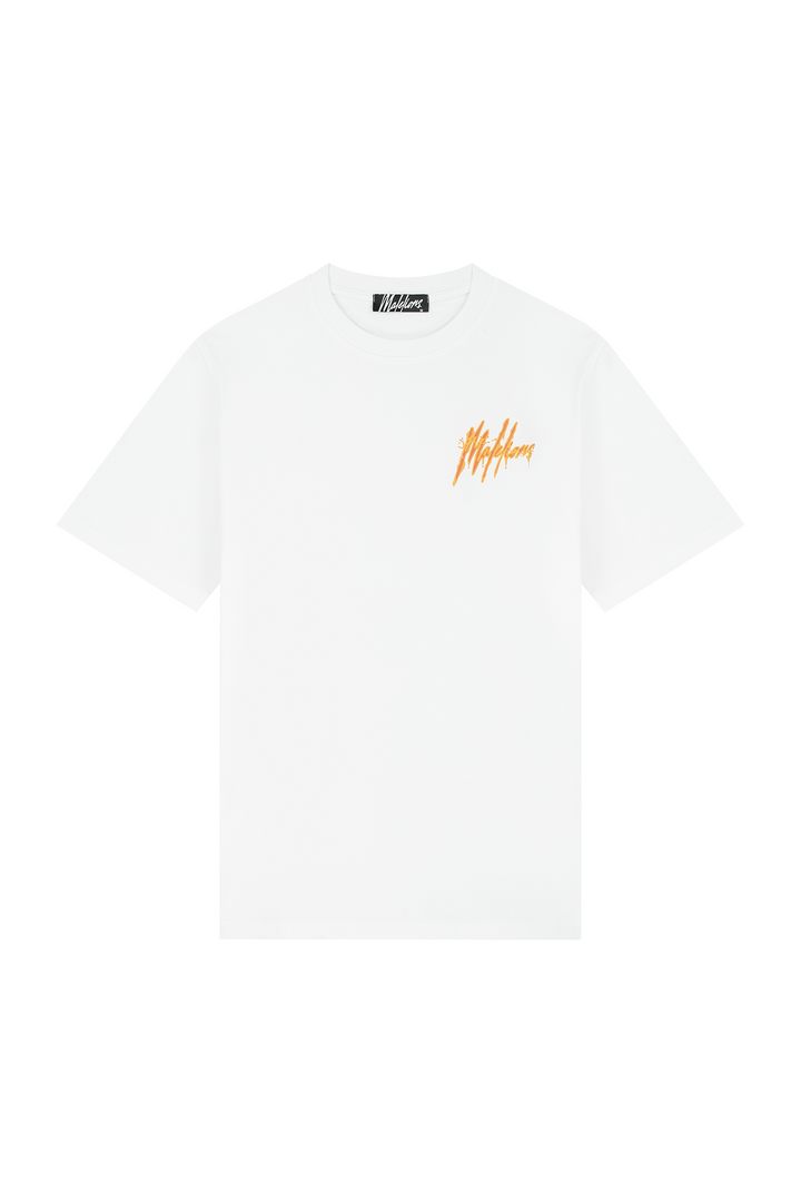 MM1-HS25-55_108_Malelions_Men_Signature_Drip_T-Shirt_White-Orange_Front.png