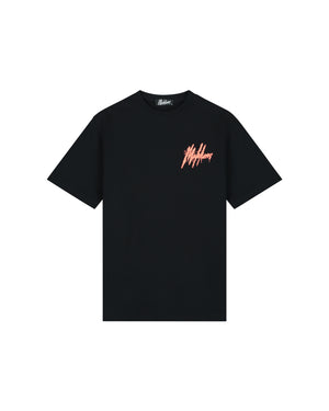 Malelions Men Signature Drip T-Shirt | Black