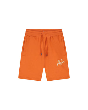 Malelions Men Signature Drip Shorts | Orange