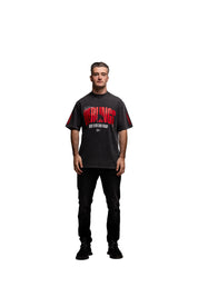 Malelions x Jeffrey Herlings Limited Red Herlings T-Shirt | Acid Wash