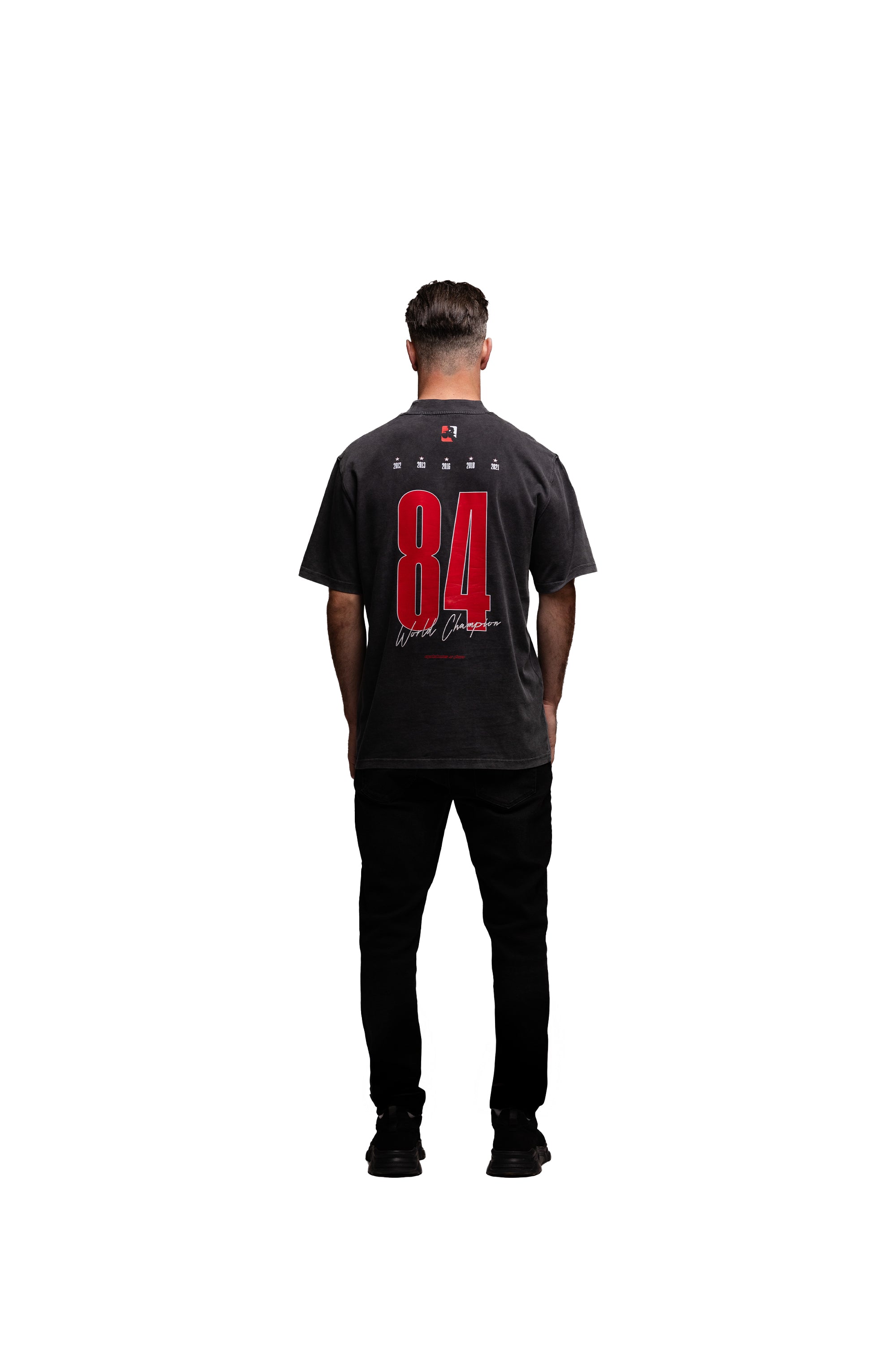 Malelions x Jeffrey Herlings Limited Red Herlings T-Shirt | Acid Wash