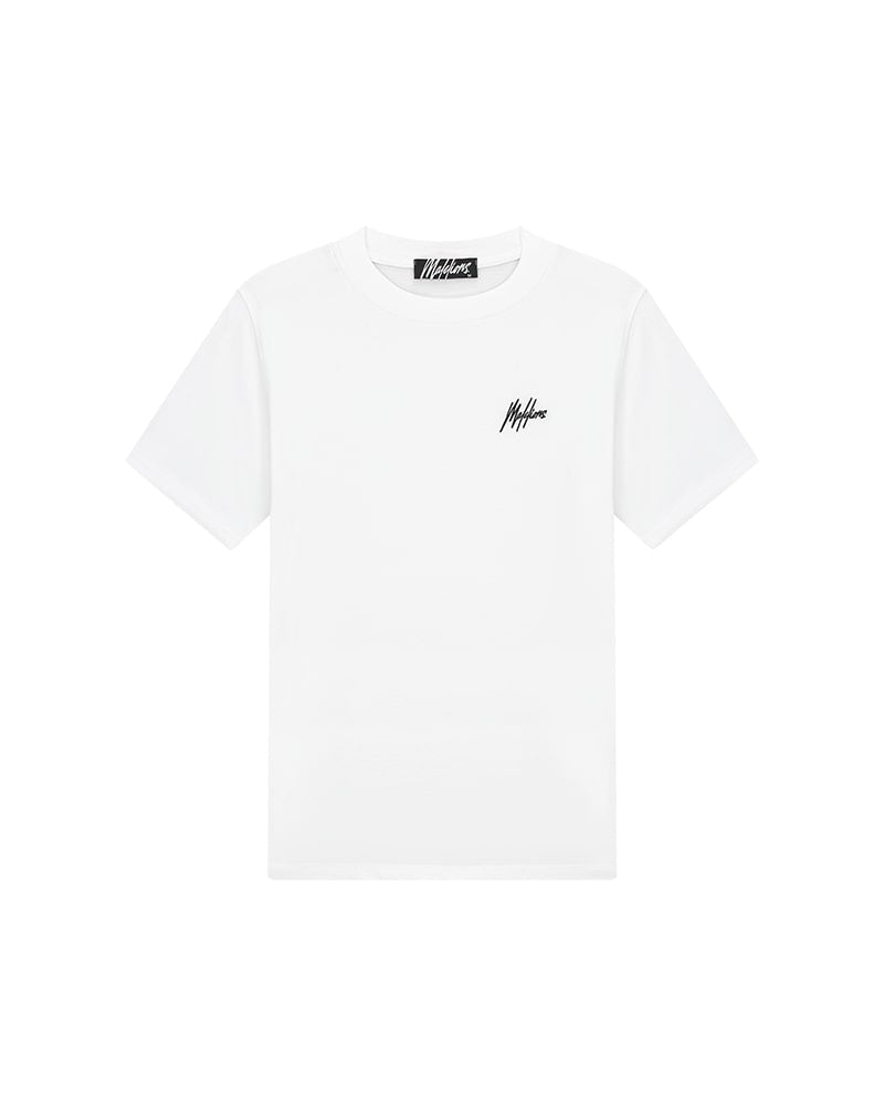 Malelions Small Signature T-Shirt 3-Pack | White/White/White