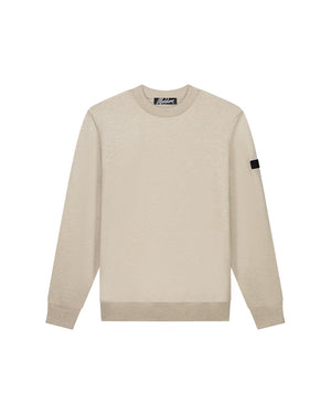 Malelions Men Knit Sweater | Taupe