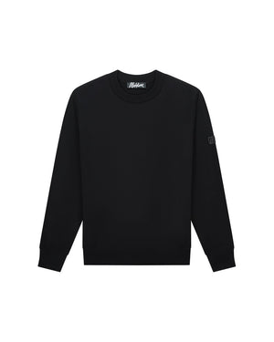 Malelions Men Knit Sweater | Black