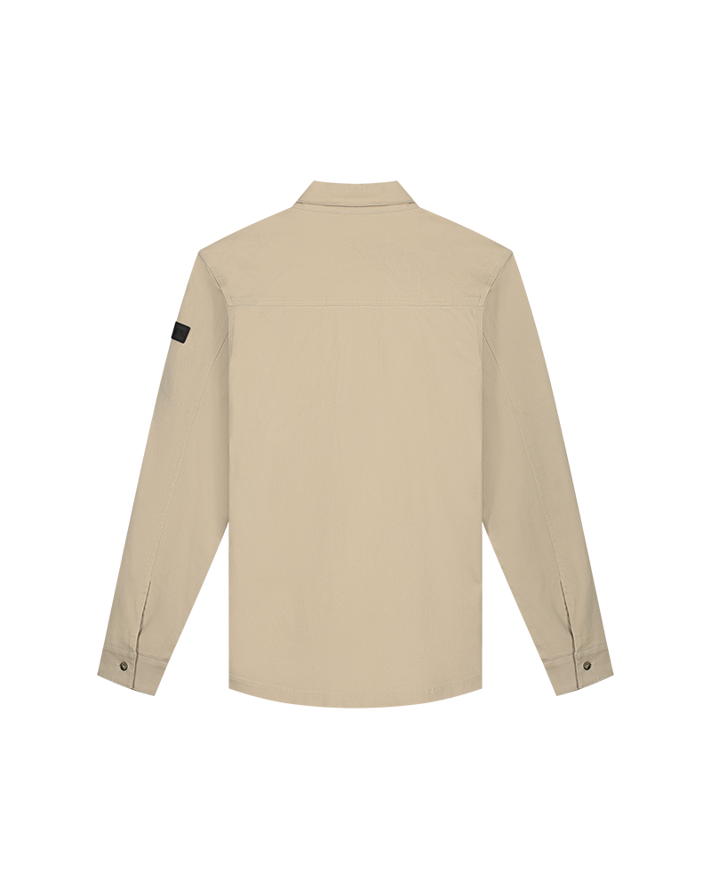 Malelions Men Cargo Overshirt | Beige