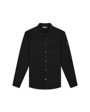 Malelions Men Cargo Overshirt | Black