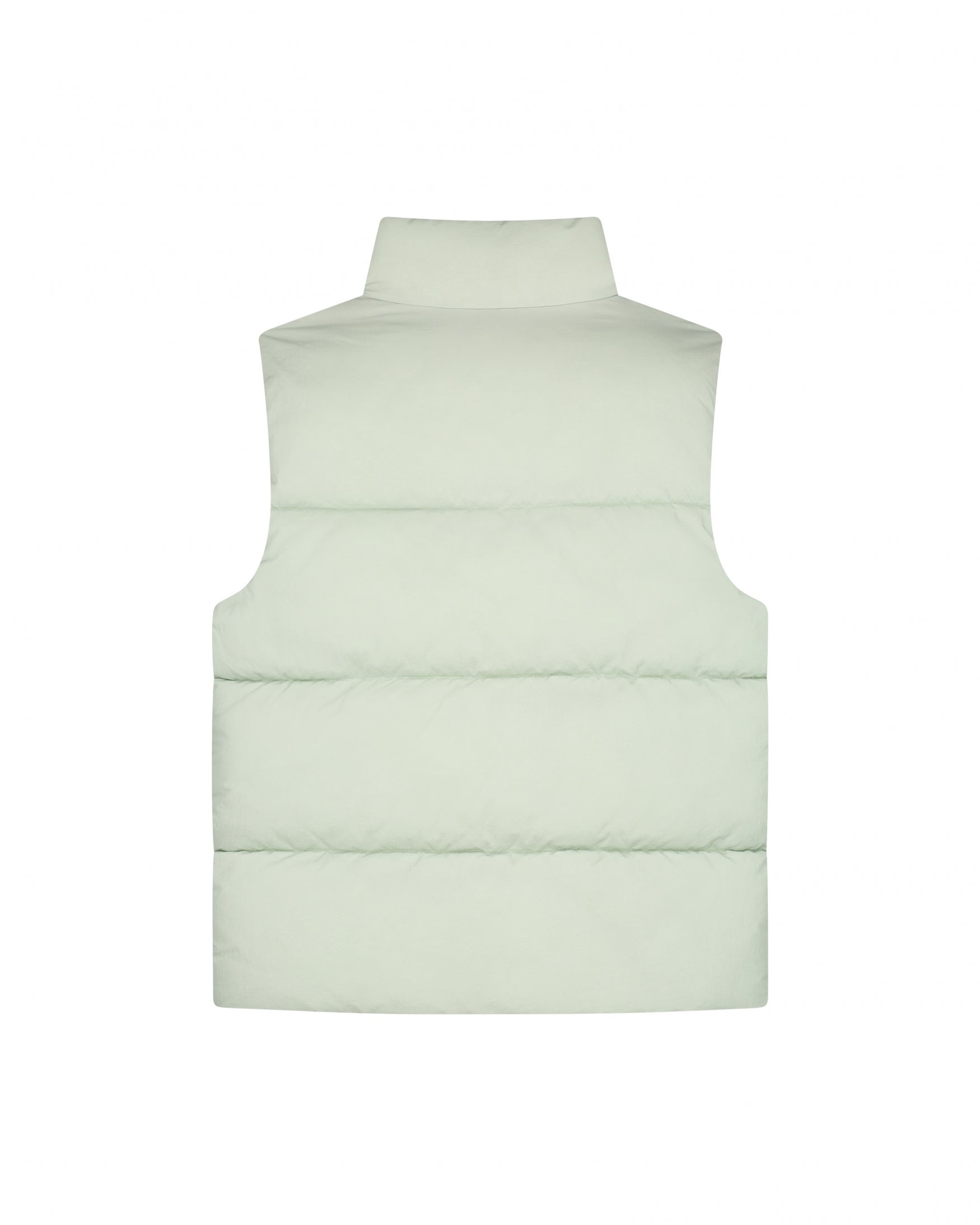 Malelions Men Crinkle Padded Vest | Aqua Grey