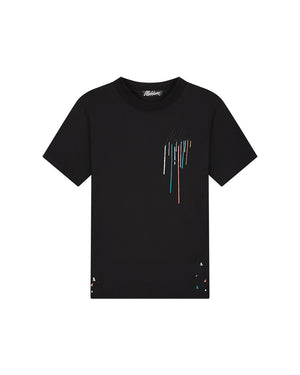 Malelions Men Painter T-Shirt | Black