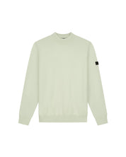 Malelions Men Knitted Mock Neck Sweater | Pale Aqua