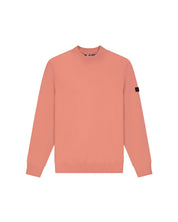 Malelions Men Knitted Mock Neck Sweater | Coral