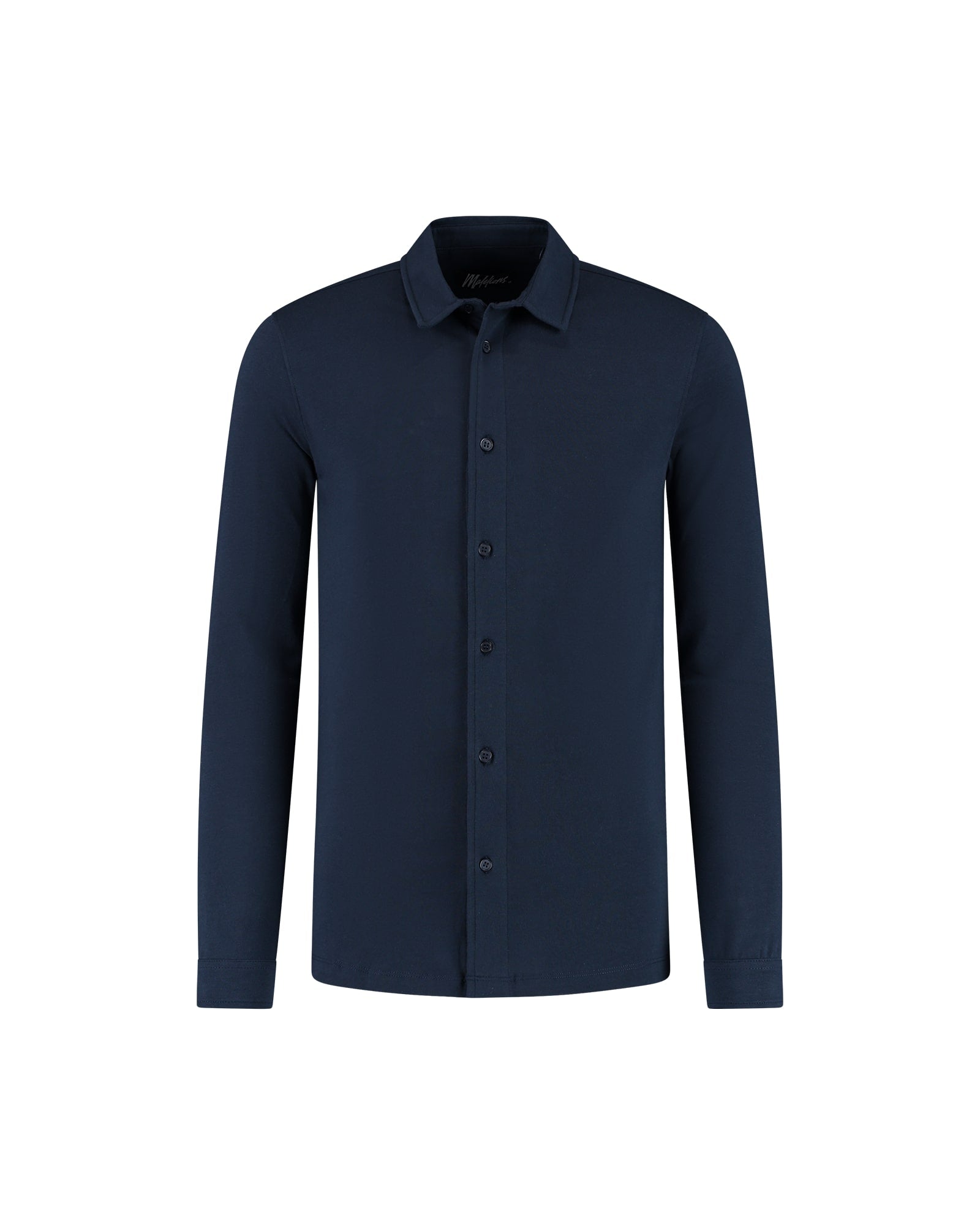  Malelions Men Button-Down Shirt | Navy