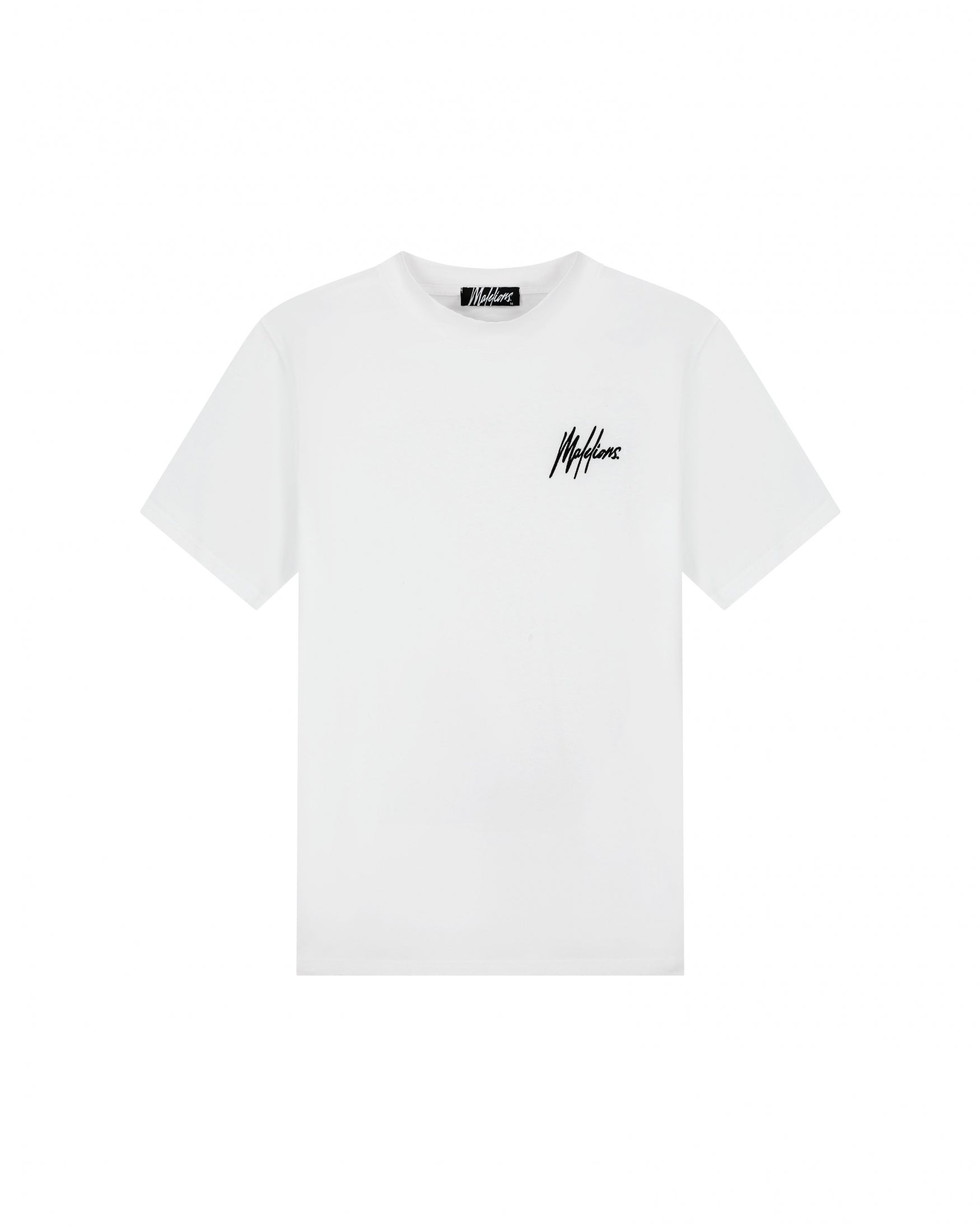  Malelions Men Turtleneck T-Shirt | White