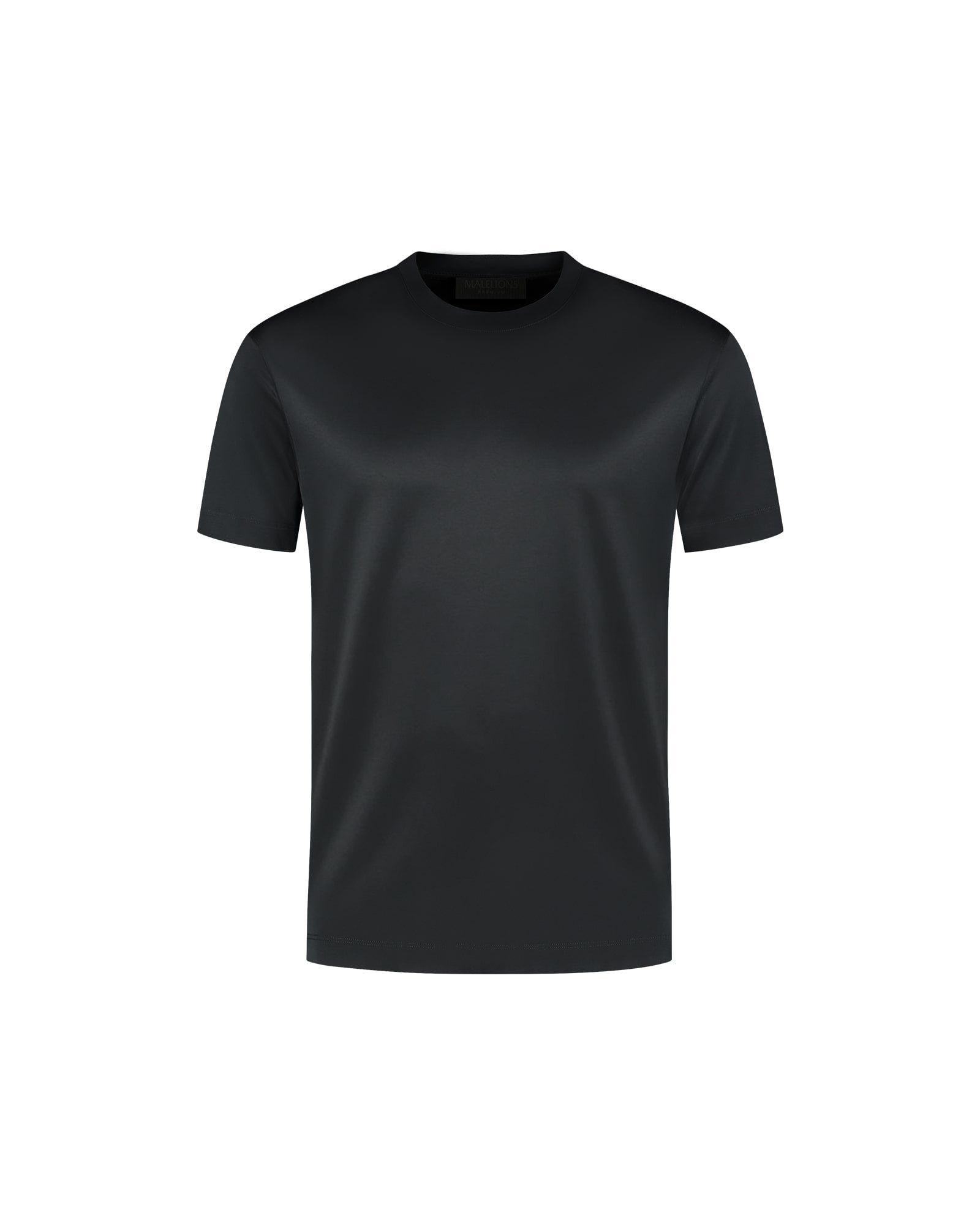 Malelions Men Mercerized T-Shirt | Black