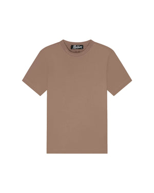 Malelions Men Luxury T-Shirt | Stone Brown