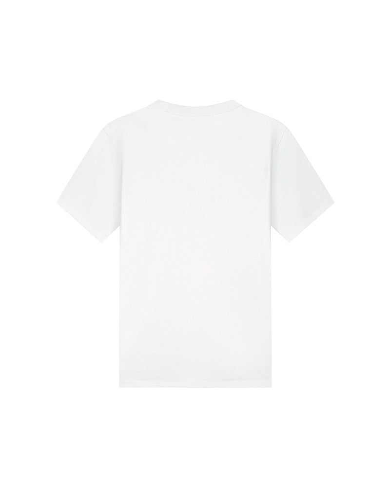 Malelions Men Splash Signature T-Shirt | White