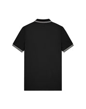 Malelions Men Signature Polo | Black/White