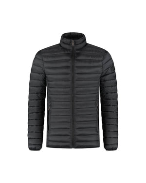 Malelions Men Light Weight Padded Jacket | Black
