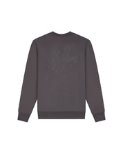 Malelions Men Striped Signature Sweater | Mulch Brown