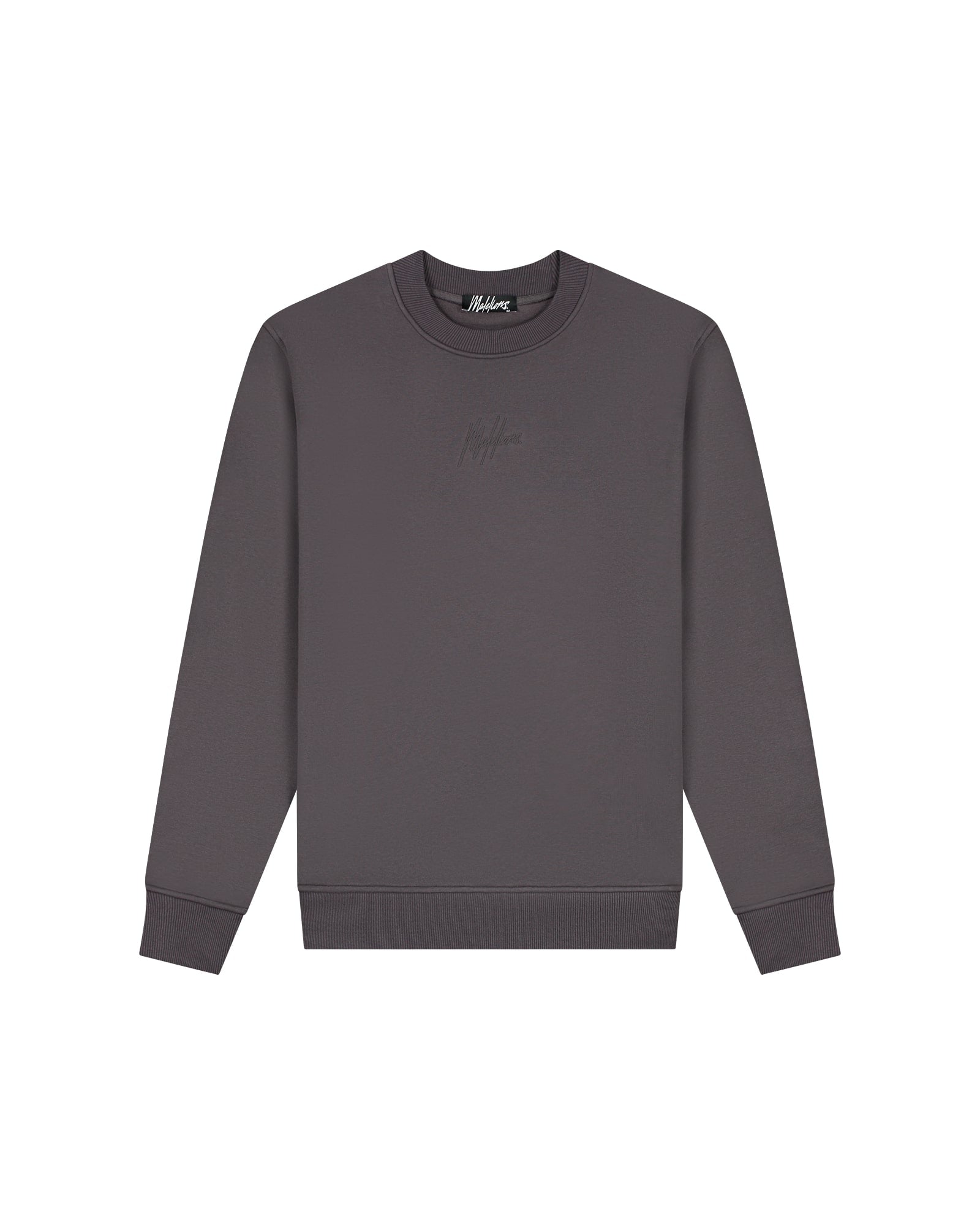 Malelions Men Striped Signature Sweater | Mulch Brown