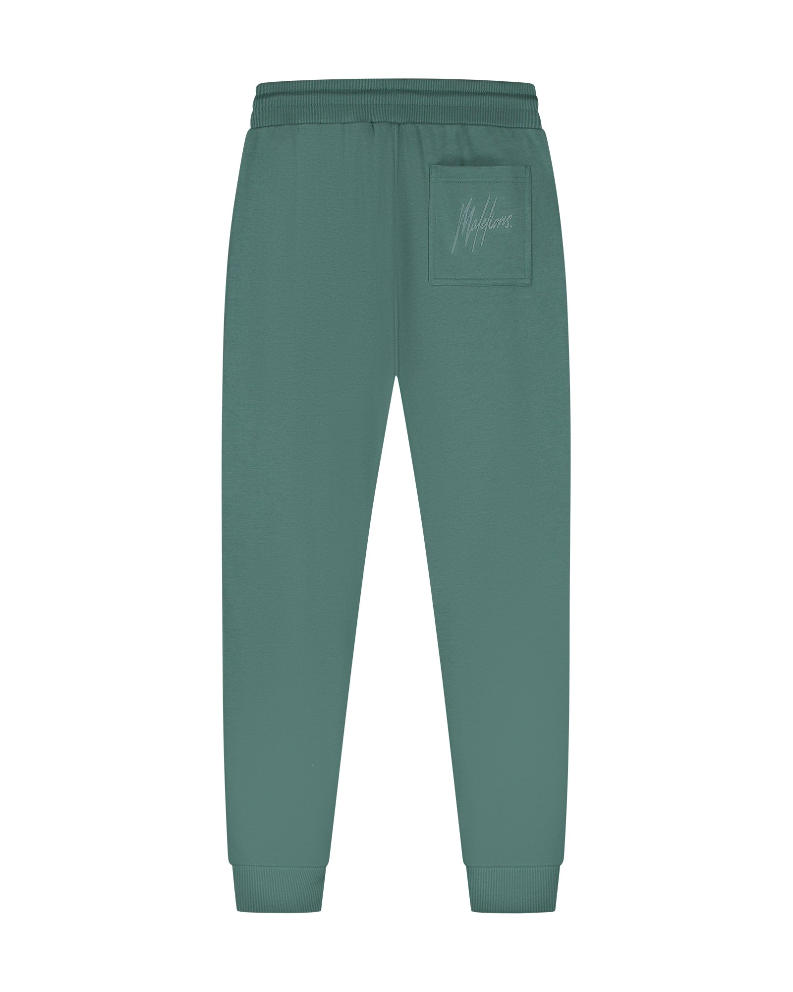 Malelions Men Striped Signature Sweatpants | Green