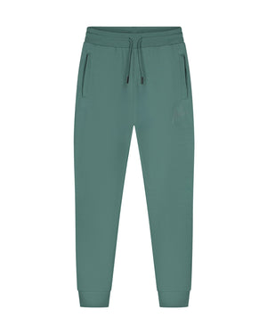 Malelions Men Striped Signature Sweatpants | Green