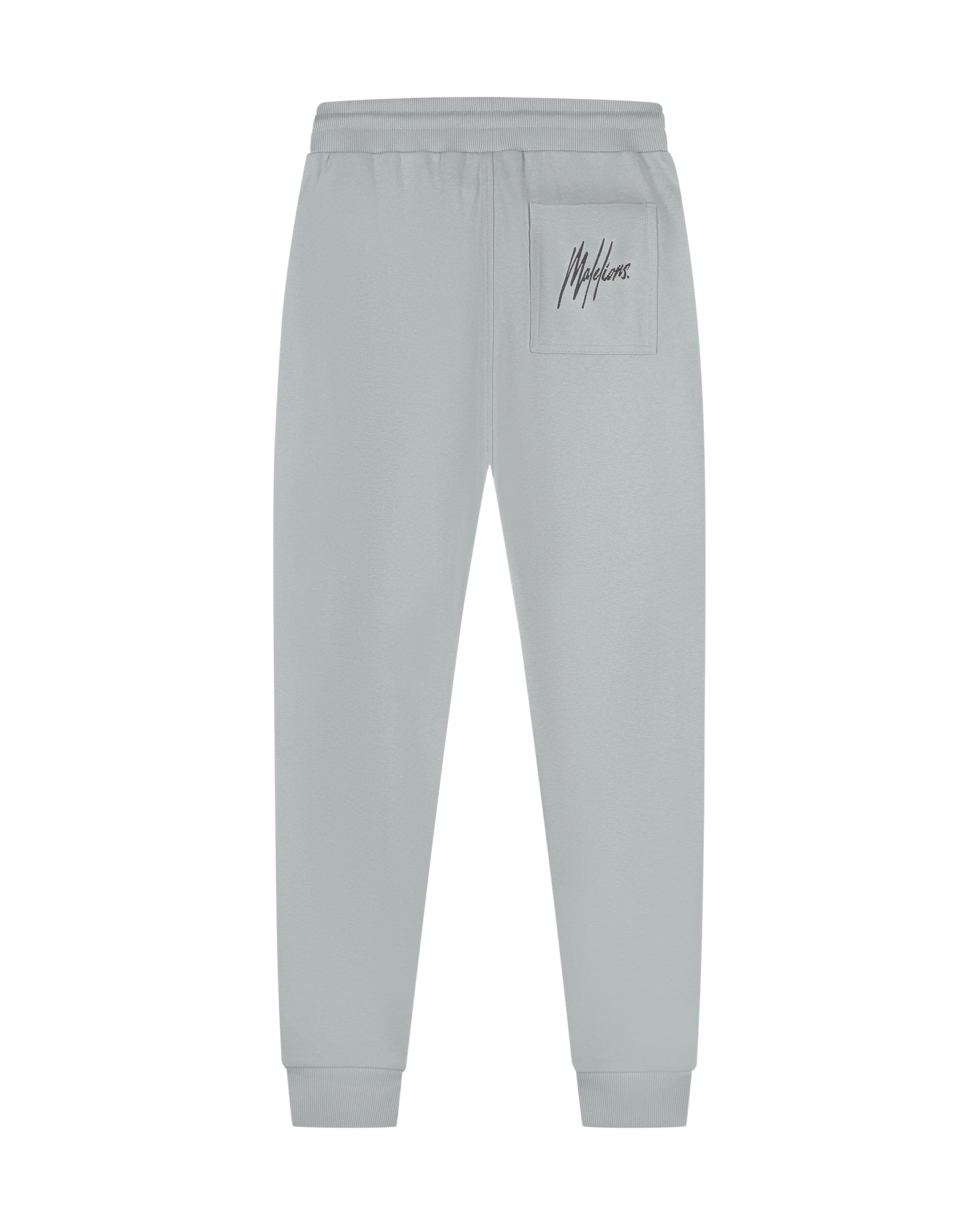 Malelions Men Striped Signature Sweatpants | Ocean Grey
