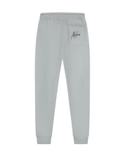 Malelions Men Striped Signature Sweatpants | Ocean Grey