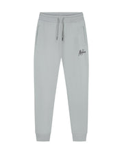 Malelions Men Striped Signature Sweatpants | Ocean Grey