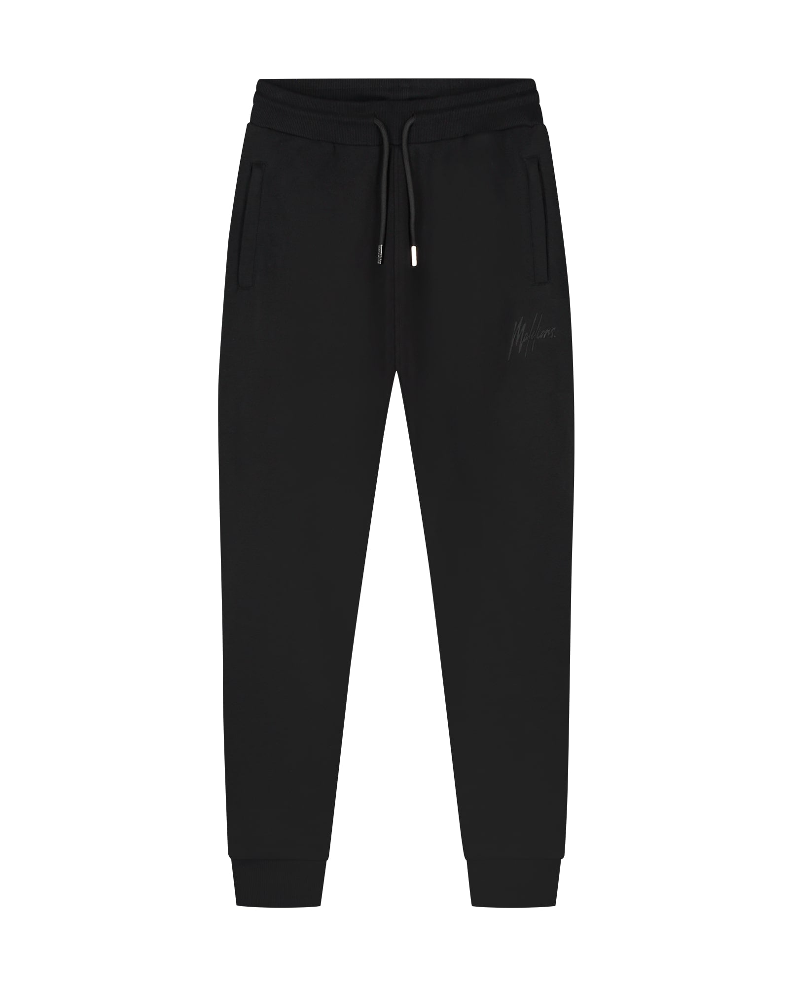 Malelions Men Striped Signature Sweatpants | Black