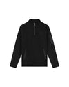  Malelions Men Fleece Half Zip Sweater | Black