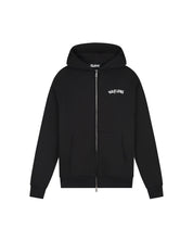 Malelions Men Graffiti Zip Hoodie | Black