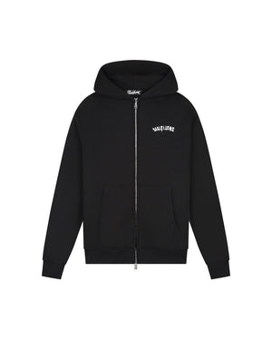 Malelions Men Graffiti Zip Hoodie | Black