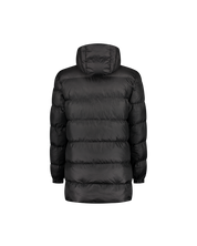 Malelions Men Long Puffer Jacket | Black