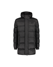 Malelions Men Long Puffer Jacket | Black