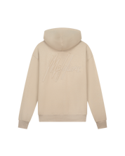 Malelions Men Patchwork Hoodie | Beige