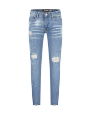 Malelions Men Destroyer Jeans | Light Blue