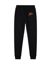 Malelions Men Basic Sweatpants | Black/Orange