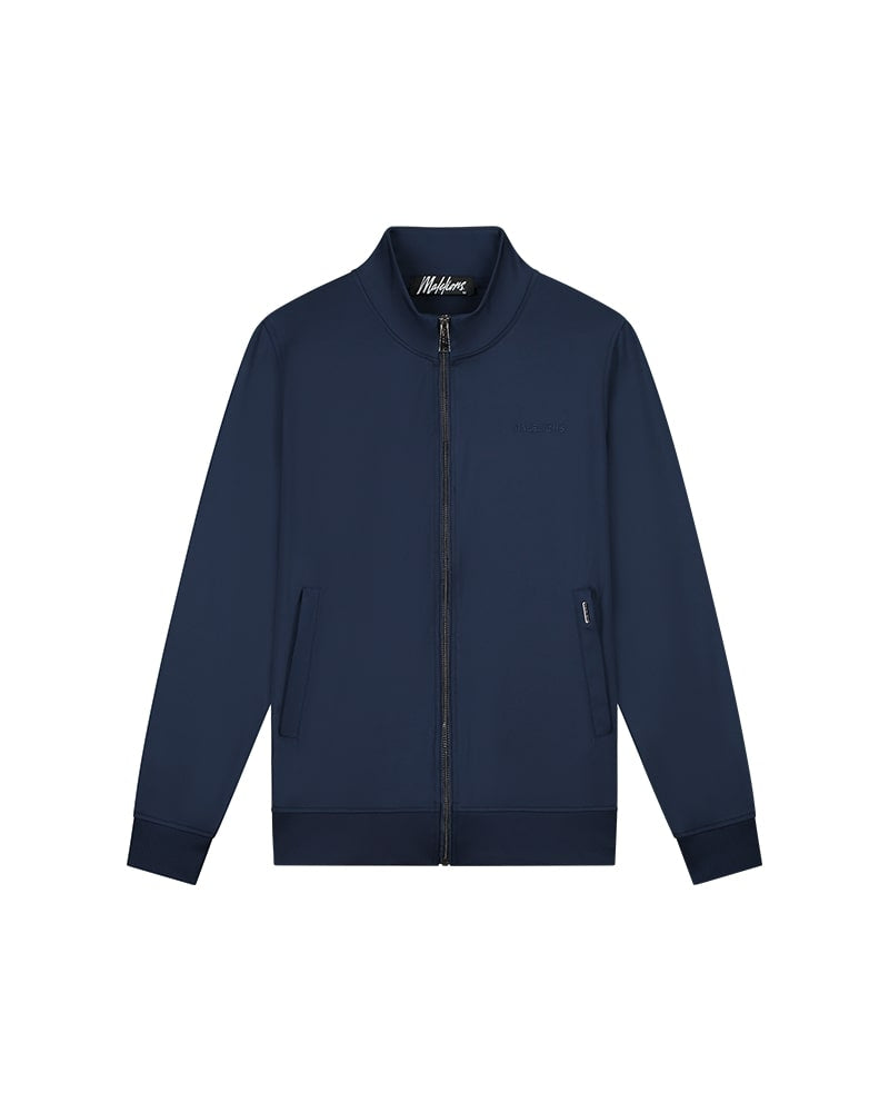  Malelions Men Logo Zip Vest | Navy