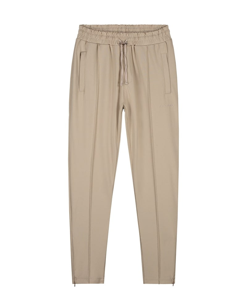  Malelions Men Slim Logo Trackpants | Taupe