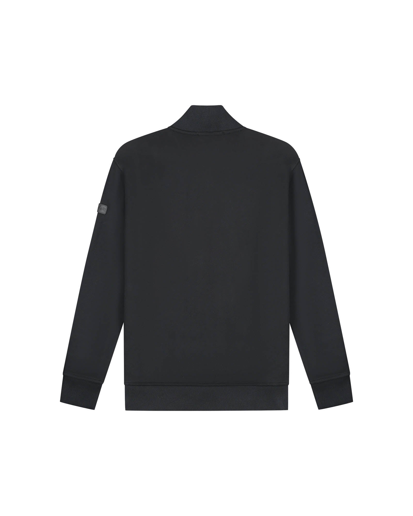 Malelions Men Turtle Half Zip Sweater | Black