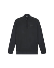 Malelions Men Turtle Half Zip Sweater | Black