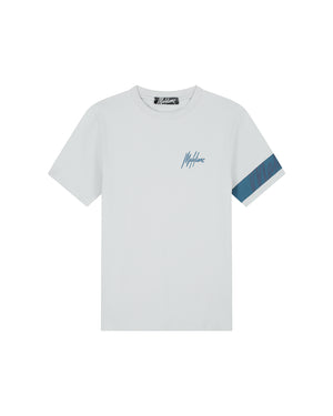 Malelions Men Captain T-Shirt | Ocean Grey