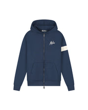 Malelions Men Captain Zip Hoodie | Navy