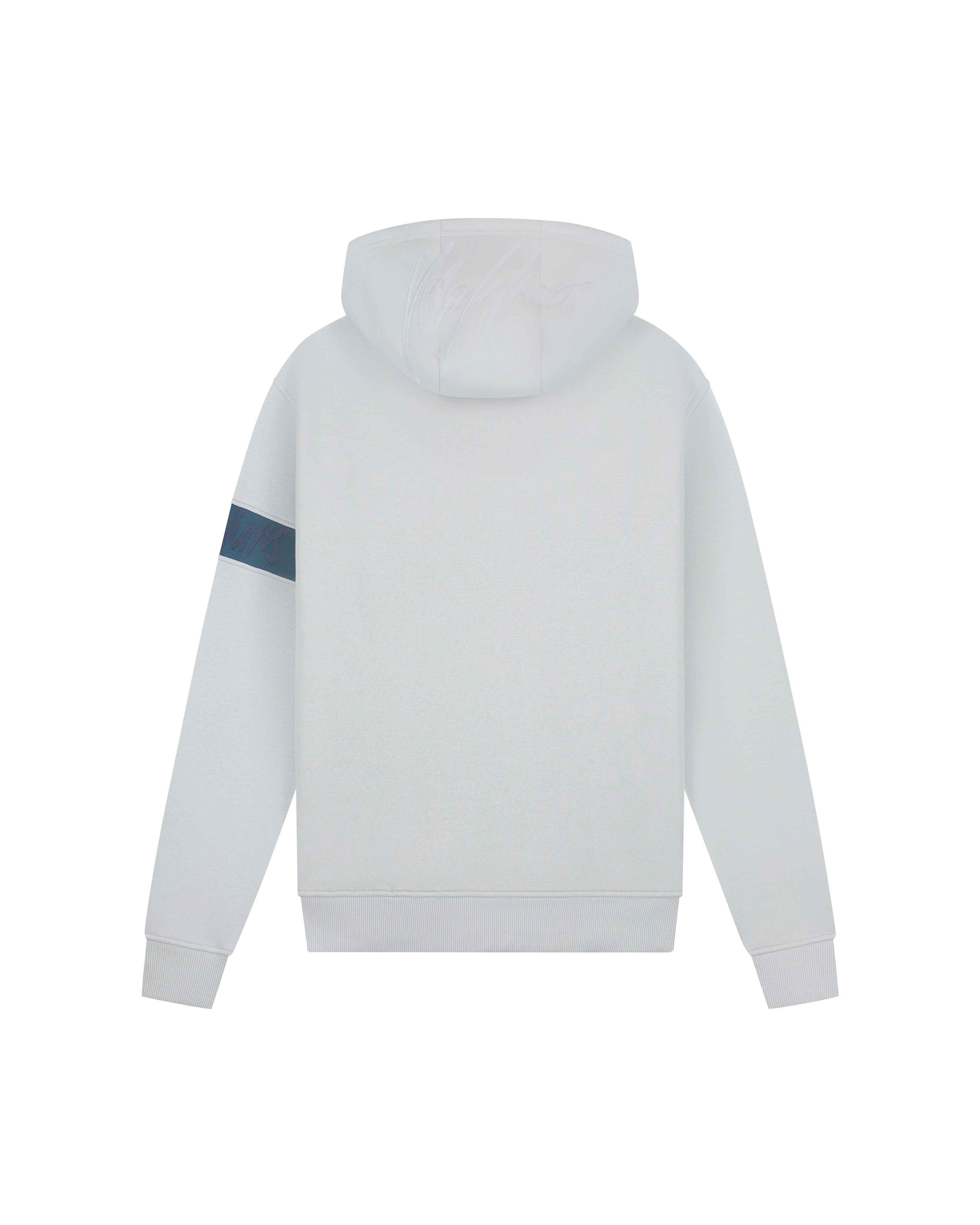 Malelions Men Captain Zip Hoodie | Ocean Grey