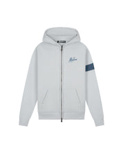 Malelions Men Captain Zip Hoodie | Ocean Grey