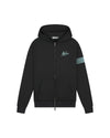  Malelions Men Captain Zip Hoodie | Black