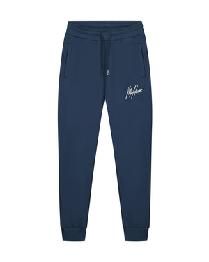 Malelions Men Basic Sweatpants | Navy